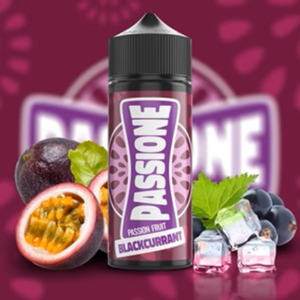 VAPOLOGY PASSIONE FREEBASE 120ML 2MG PREMIXED - PASSION FRUIT BLACKCURRANT