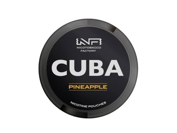 SNUS CUBA BLACK - 43MG PINEAPPLE - Image 2