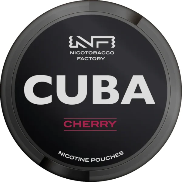 SNUS CUBA BLACK - 43MG CHERRY