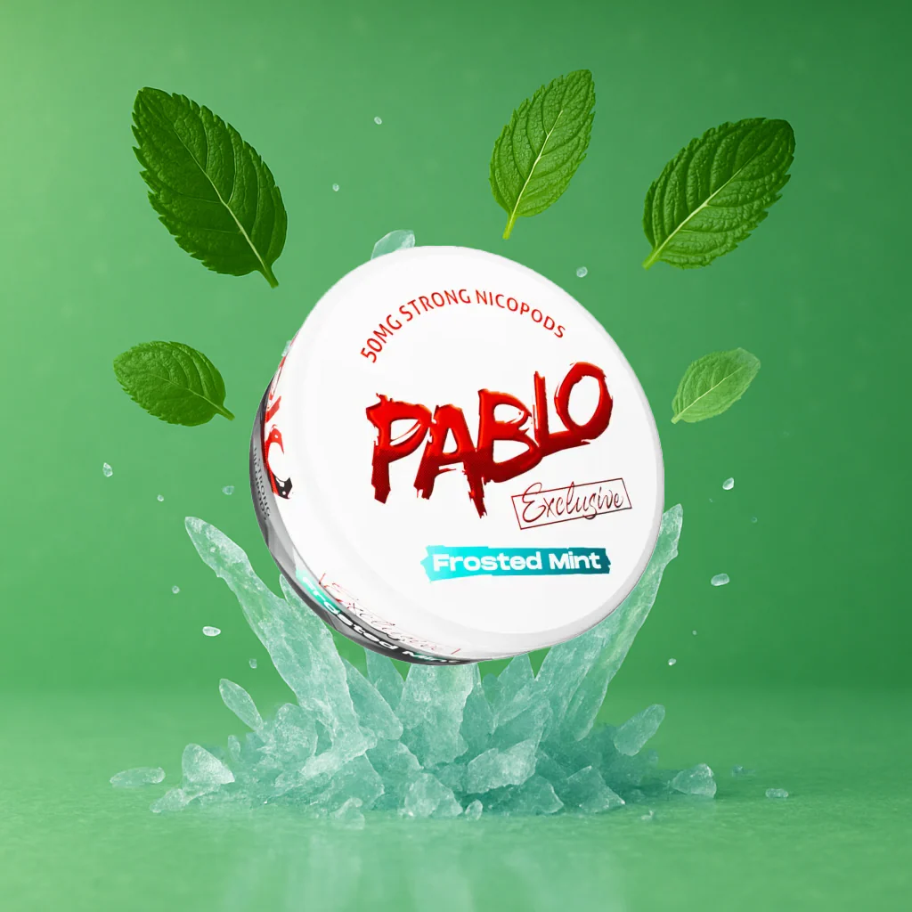 SNUS PABLO EXCLUSIVE - 50MG FROSTED MINT