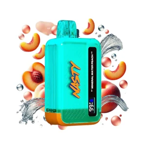 NASTY 9000 PUFF (D9Ki) 5% - MINERAL WATER PEACH