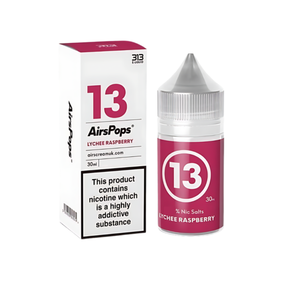 AIRSPOPS 30ML 19MG - LYCHEE RASPBERRY