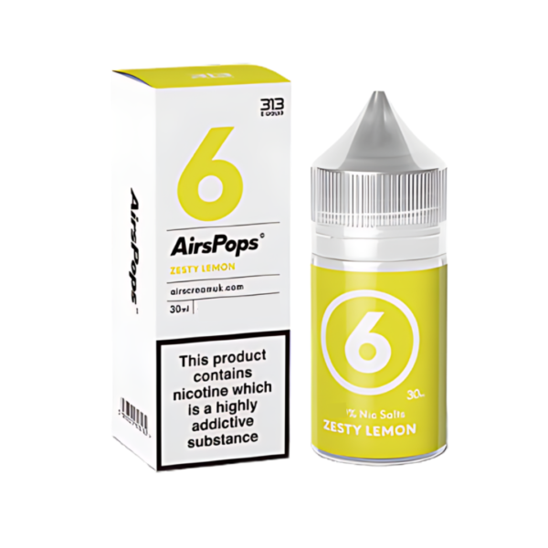 AIRSPOPS 30ML 19MG - ZESTY LEMON