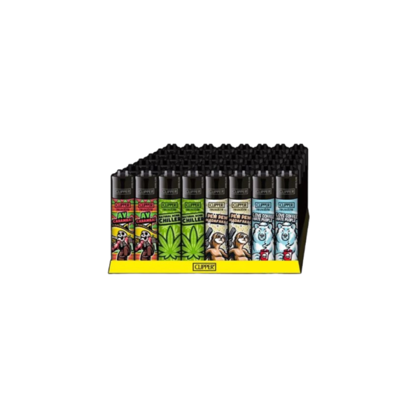 Clipper Reusable Micro Lighters 24’s