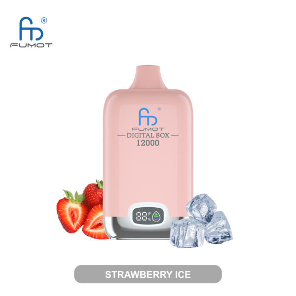 FUMOT 12 000 PUFF 5% - STRAWBERRY ICE