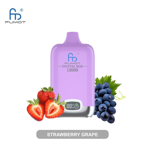 FUMOT 12 000 PUFF 5% - STRAWBERRY GRAPE