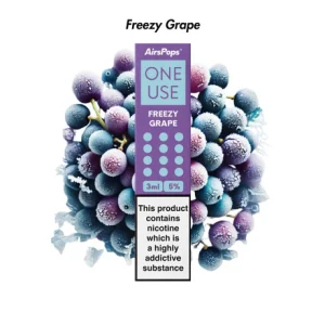 AIRSPOPS ONE USE 3ML 5% - FREEZY GRAPE