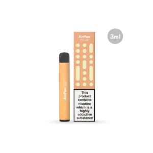 AIRSPOPS ONE USE 3ML 0% - PEACH ICE