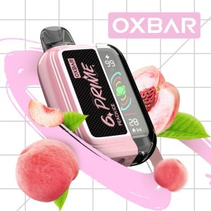 OXBAR GPRIME 25 000 PUFF 5% - PEACH ICE