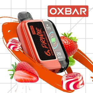 OXBAR GPRIME 25 000 PUFF 5% - STRAWBERRY BUBBLEGUM