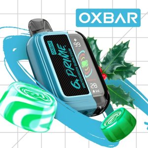 OXBAR GPRIME 25 000 PUFF 5% - WINTERGREEN BUBBLEGUM