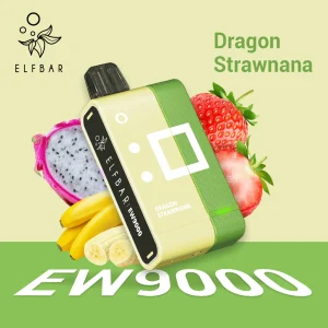 ELFBAR EW9000 KIT 5% - DRAGON STRAWNANA
