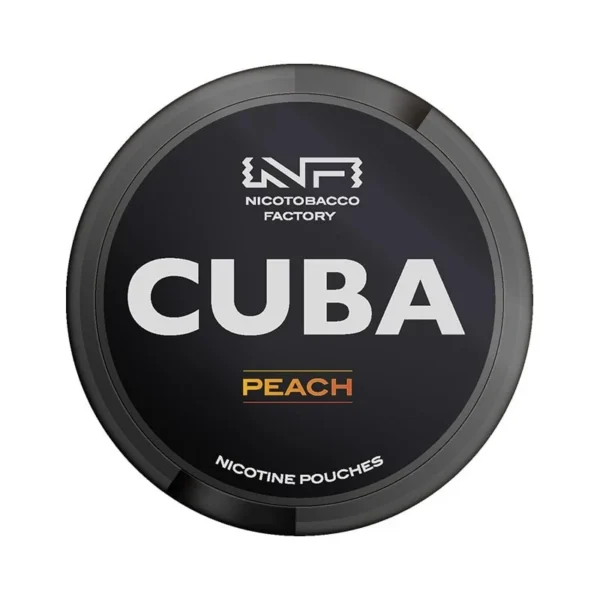 SNUS CUBA BLACK - 43MG PEACH