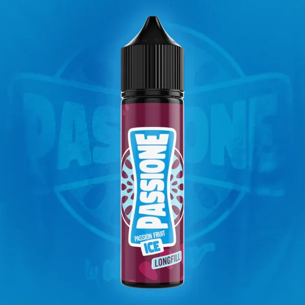 VAPOLOGY PASSIONE - PASSIONFRUIT ICE LONG FILL 60ml Capacity (30ml Flavor Concentrate)