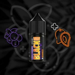VAPOLOGY BLACK SERIES - BLACKCURRANT MANGO LONG FILL 30ml Capacity (15ml Flavor Concentrate)