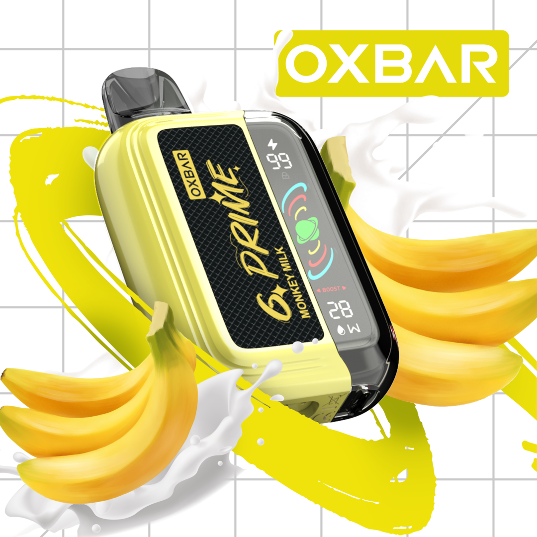 OXBAR GPRIME 25 000 PUFF 5% - MONKEY MILK
