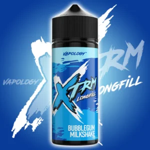 VAPOLOGY XTRM - BUBBLEGUM MILKSHAKE LONG FILL 120ml Capacity (30ml Flavor Concentrate)