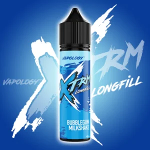 VAPOLOGY XTRM - BUBBLEGUM MILKSHAKE LONG FILL 60ml Capacity (30ml Flavor Concentrate)