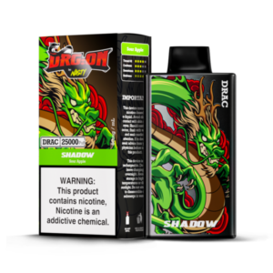 NASTY DRAG-ON 25 000 PUFF 5% - SHADOW (SOUR APPLE)