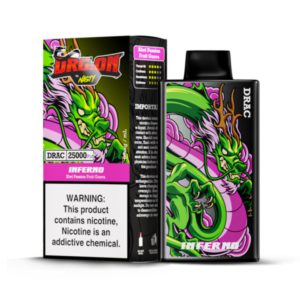 NASTY DRAG-ON 25 000 PUFF 5% - INFERNO (KIWI PASSIONFRUIT GUAVA)