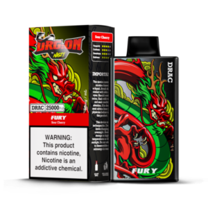 NASTY DRAG-ON 25 000 PUFF 5% - FURY (SOUR CHERRY)