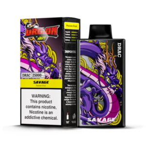 NASTY DRAG-ON 25 000 PUFF 5% - SAVAGE (PASSION FRUIT)