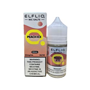 ELFBAR: ELFLIQS E-LIQUID 50MG - PEACH ICE