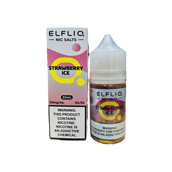 ELFBAR: ELFLIQS E-LIQUID 50MG - STRAWBERRY ICE