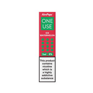 AIRSPOPS ONE USE 3ML 5% - ICE WATERMELON