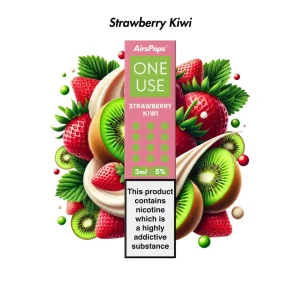 AIRSPOPS ONE USE 3ML 5% - STRAWBERRY KIWI