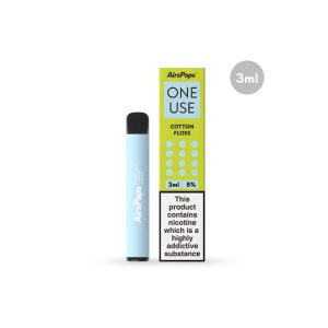 AIRSPOPS ONE USE 3ML 5% - COTTON FLOSS
