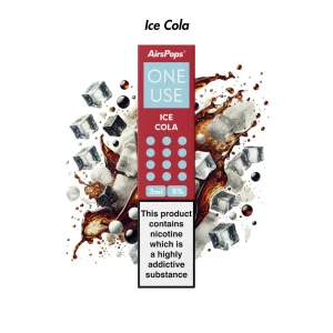 AIRSPOPS ONE USE 3ML 5% - ICE COLA