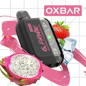 OXBAR GPRIME 25 000 PUFF 5% - DRAGONFRUIT STRAWBERRY ICE
