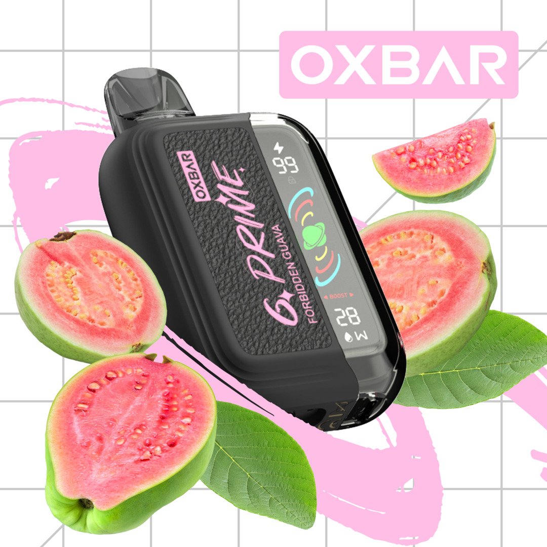 OXBAR GPRIME 25 000 PUFF 5% - FORBIDDEN GUAVA