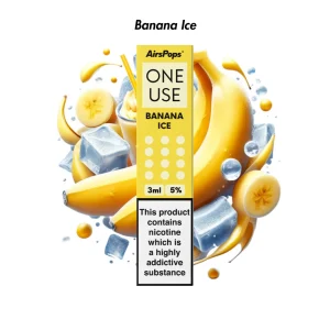 AIRSPOPS ONE USE 3ML 5% - BANANA ICE
