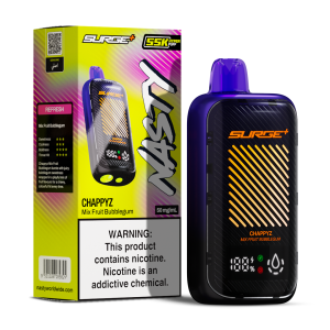 NASTY 55K PUFF (SURGE 55 000) 5% - MIX FRUIT BUBBLEGUM ( CHAPPYZ )