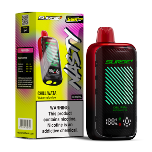 NASTY 55K PUFF (SURGE 55 000) 5% - WATERMELON ICE ( CHILL WATA )