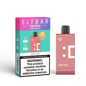 ELFBAR EW18 000 REPLACEMENT POD 5% - SOUR LUSH