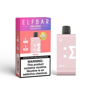 ELFBAR EW18 000 REPLACEMENT POD 5% - PEACH