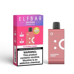 ELFBAR EW18 000 REPLACEMENT POD 5% - CALIFORNIA CHERRY