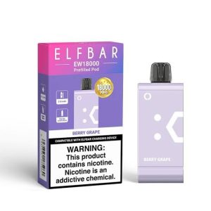 ELFBAR EW18 000 REPLACEMENT POD 5% - BERRY GRAPE