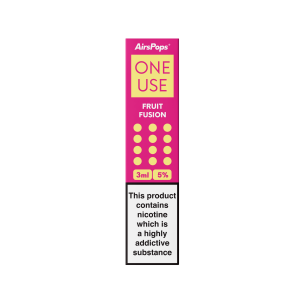 AIRSPOPS ONE USE 3ML 5% - FRUIT FUSION