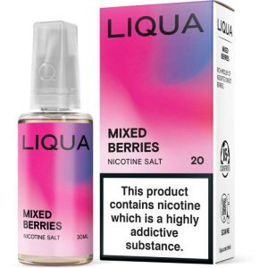 LIQUA NICOTINE SALTS 30ML 20MG - MIXED BERRIES