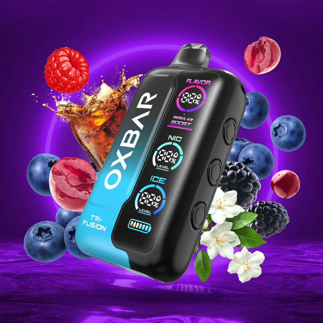 OXBAR TRIFUSION 50 000 PUFF 5% - ICED VANILLA BERRY
