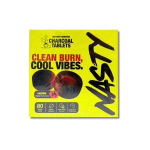 NASTY INSTANT IGNITION CHARCOAL 80 PCS