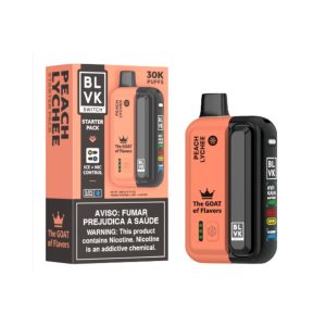 BLVK SWITCH STARTER KIT 30 000 PUFF 5% - PEACH LYCHEE