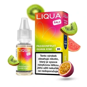 LIQUA NICOTINE SALTS 30ML 20MG - PASSIONFRUIT GUAVA KIWI