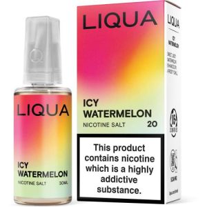 LIQUA NICOTINE SALTS 30ML 20MG - ICY WATERMELON