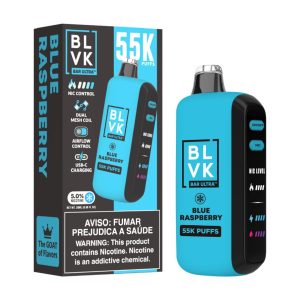 BLVK ULTRA 55 000 PUFF 5% - BLUE RASPBERRY