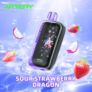 ARTERY CT3 45 000 PUFF 5% - SOUR STRAWBERRY DRAGON